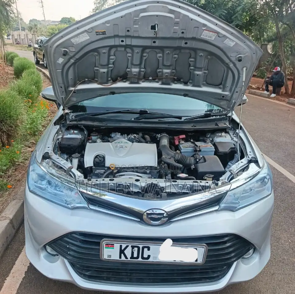 Toyota Corolla Fielder 2015 Silver