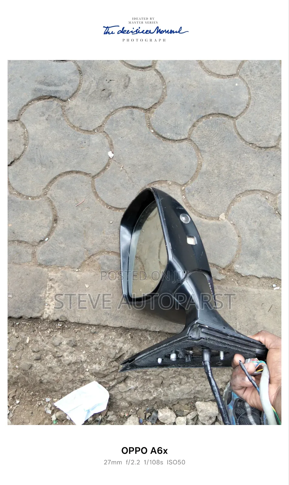 Toyota Prado 160 Side Mirror With Camera