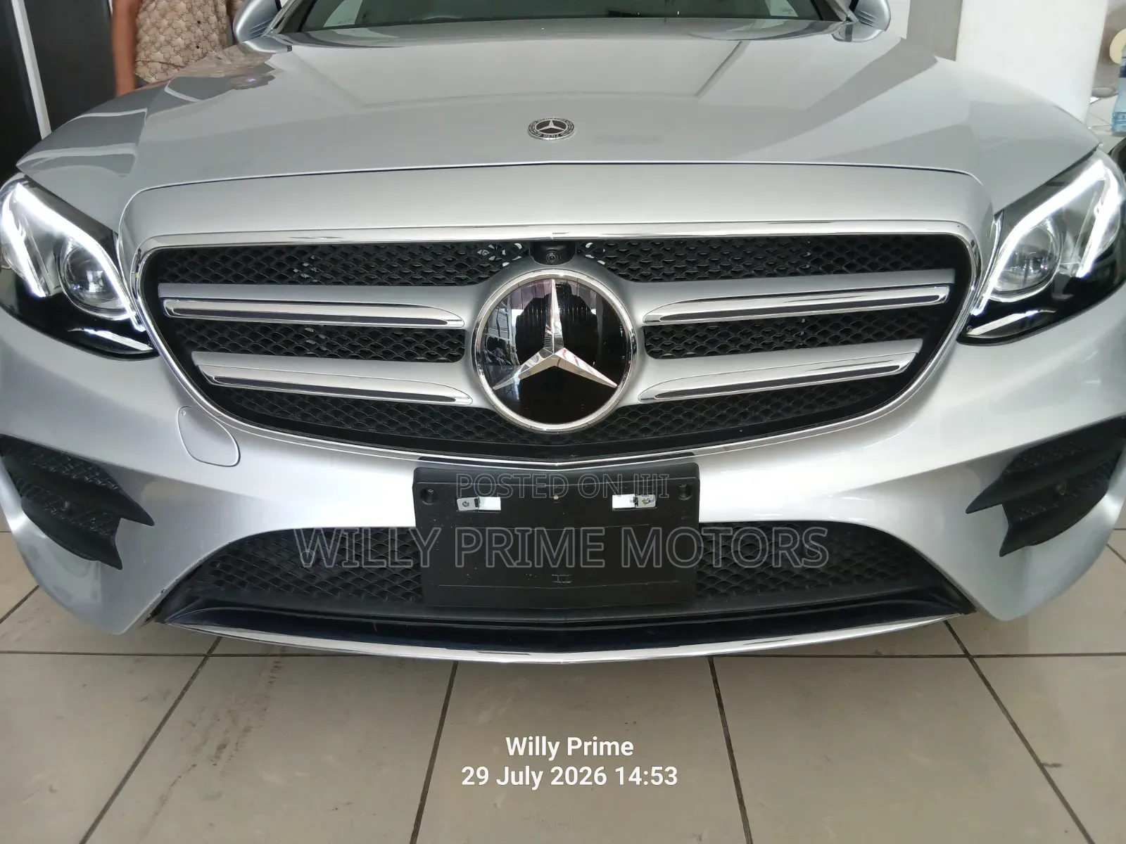 Mercedes-Benz E200 2019 Silver