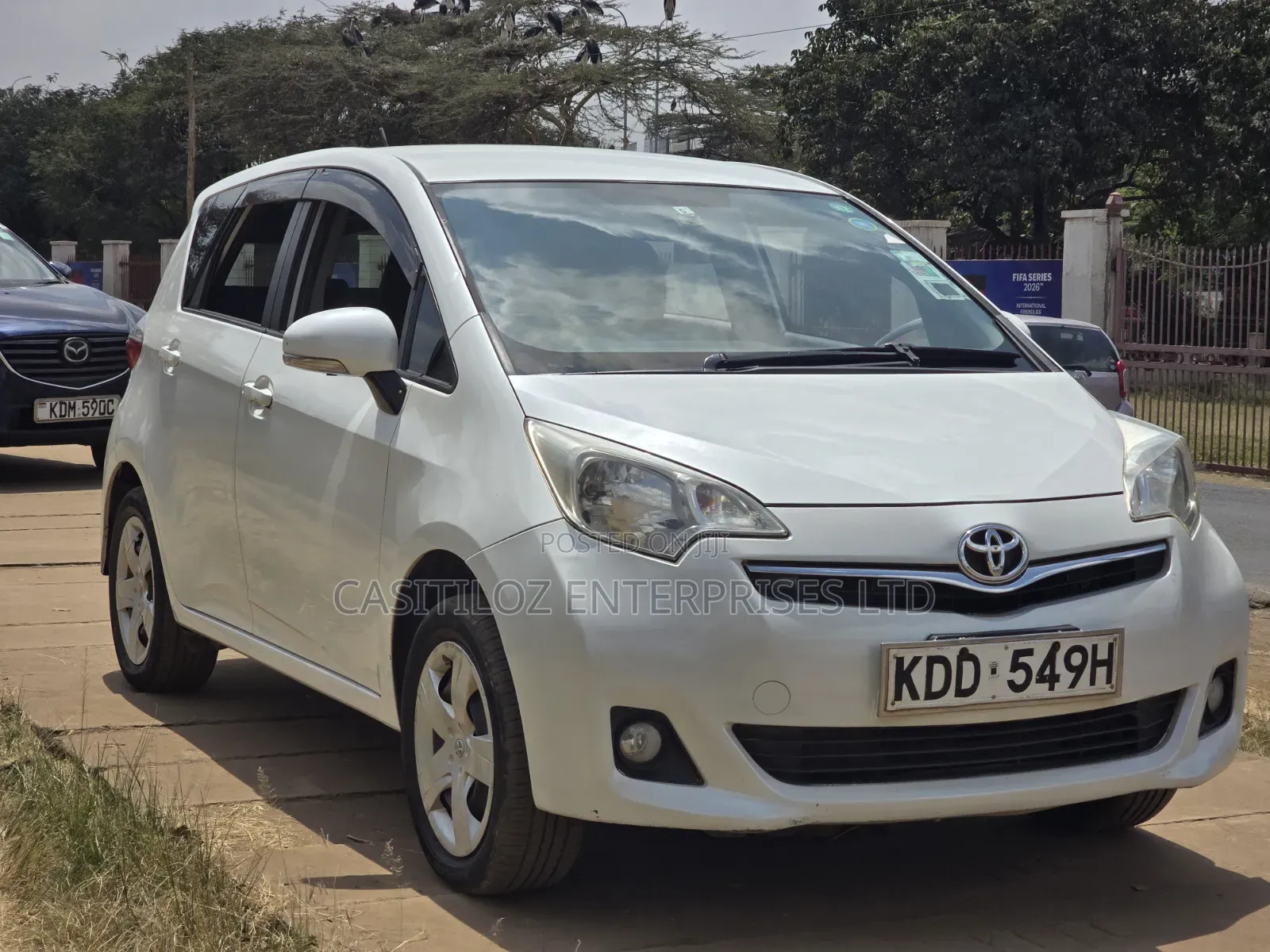 Toyota Ractis 2014 White