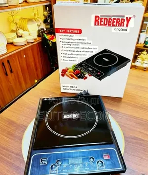 Redberry RBIC-1 2000W Induction Cooker With Digital Display Timer