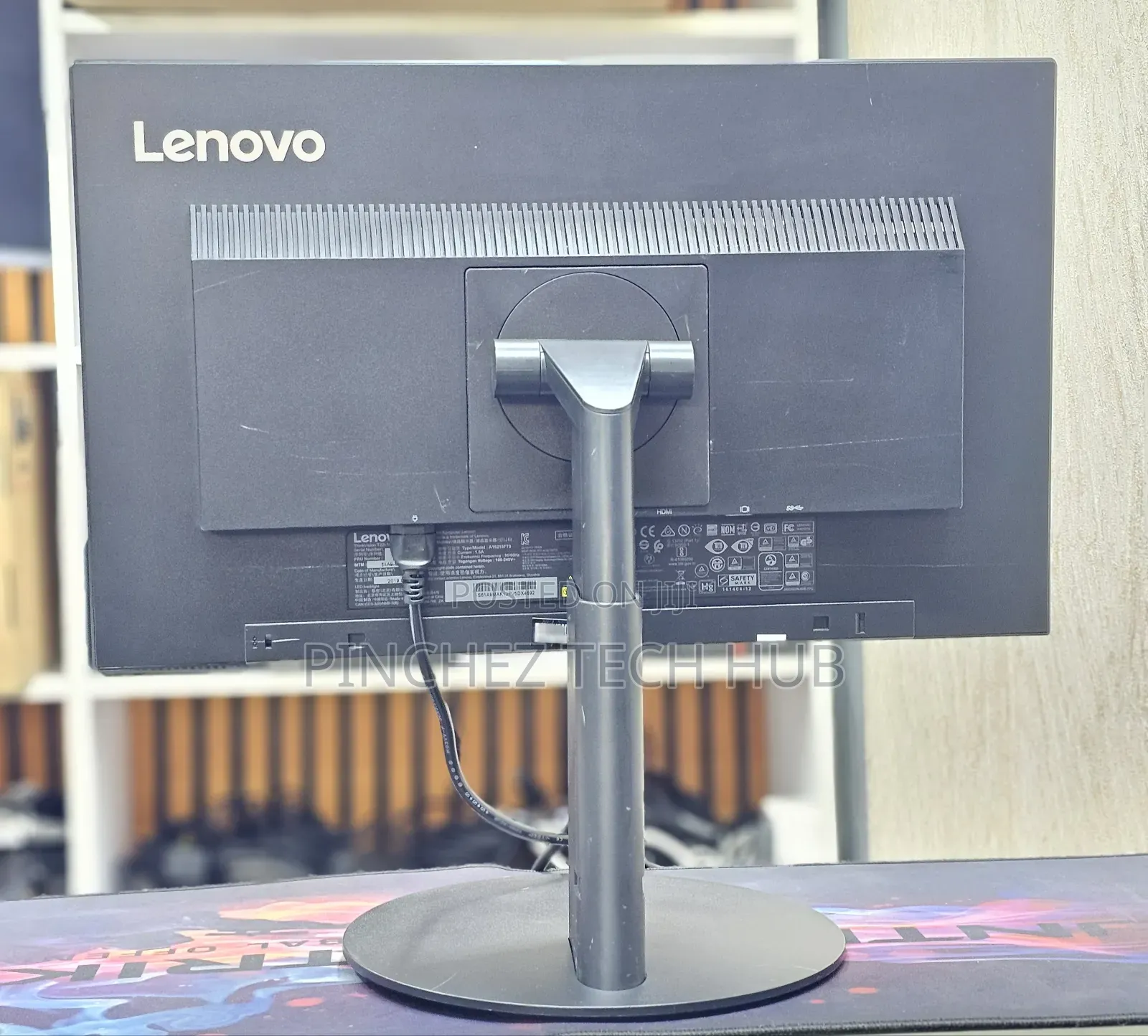 Lenovo T22i-10 
22 Inches Frameless Monitor
