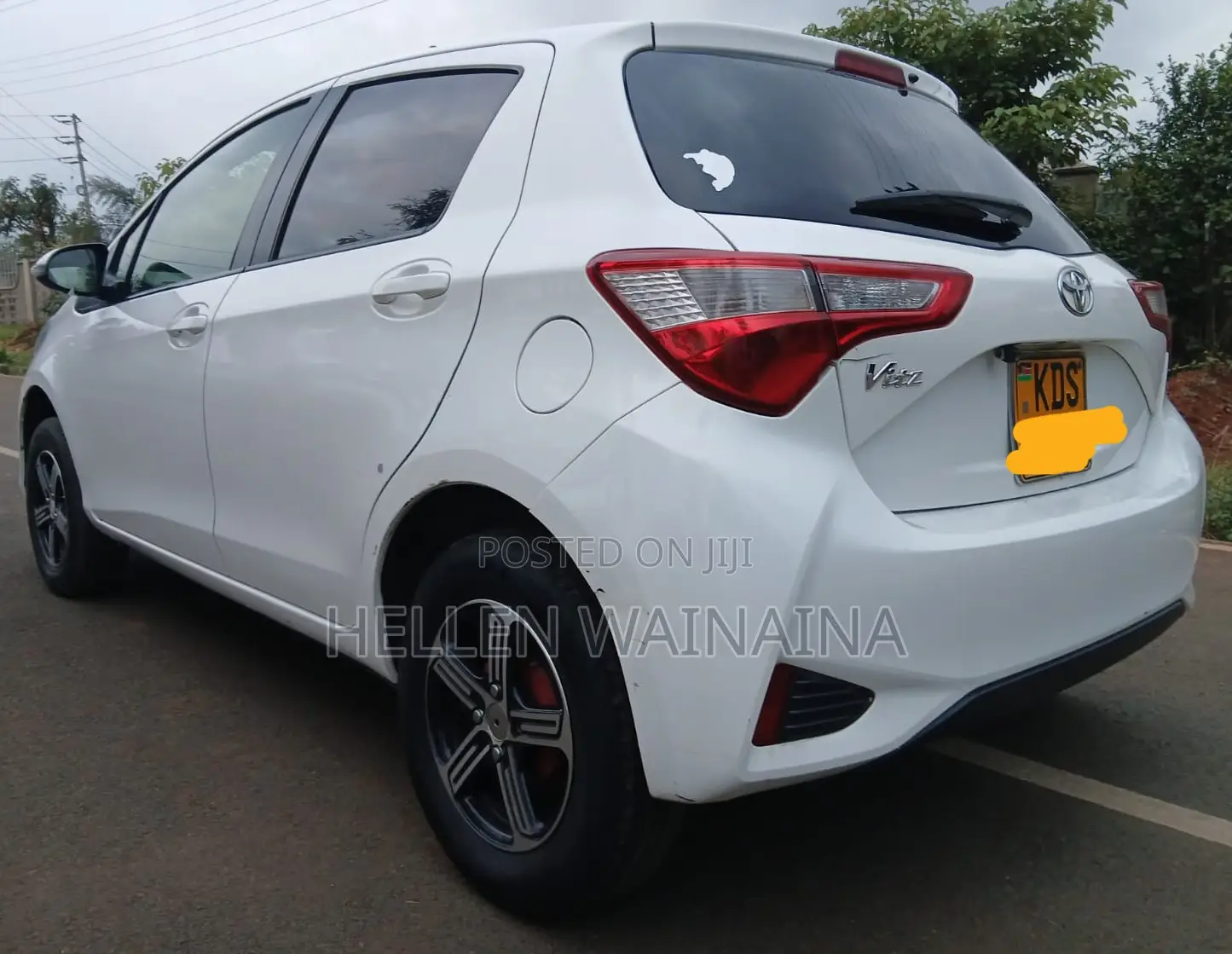 Toyota Vitz 2018 White