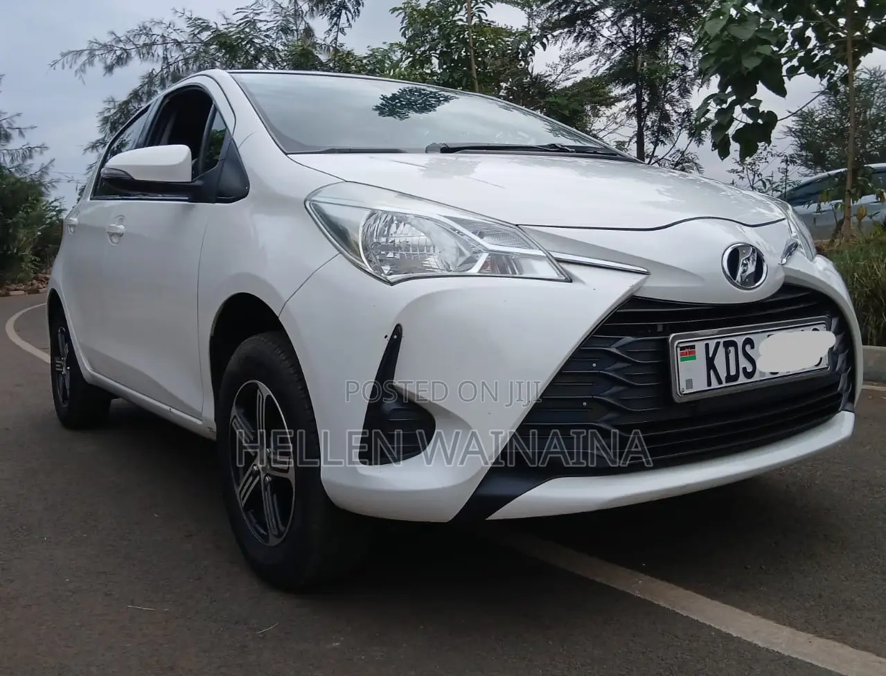 Toyota Vitz 2018 White