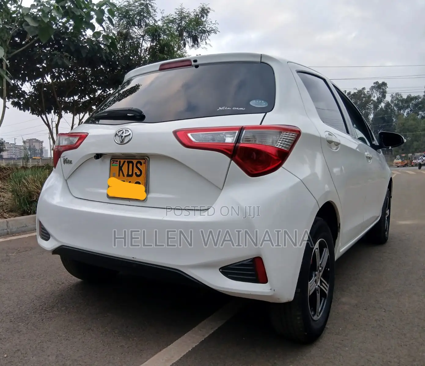 Toyota Vitz 2018 White