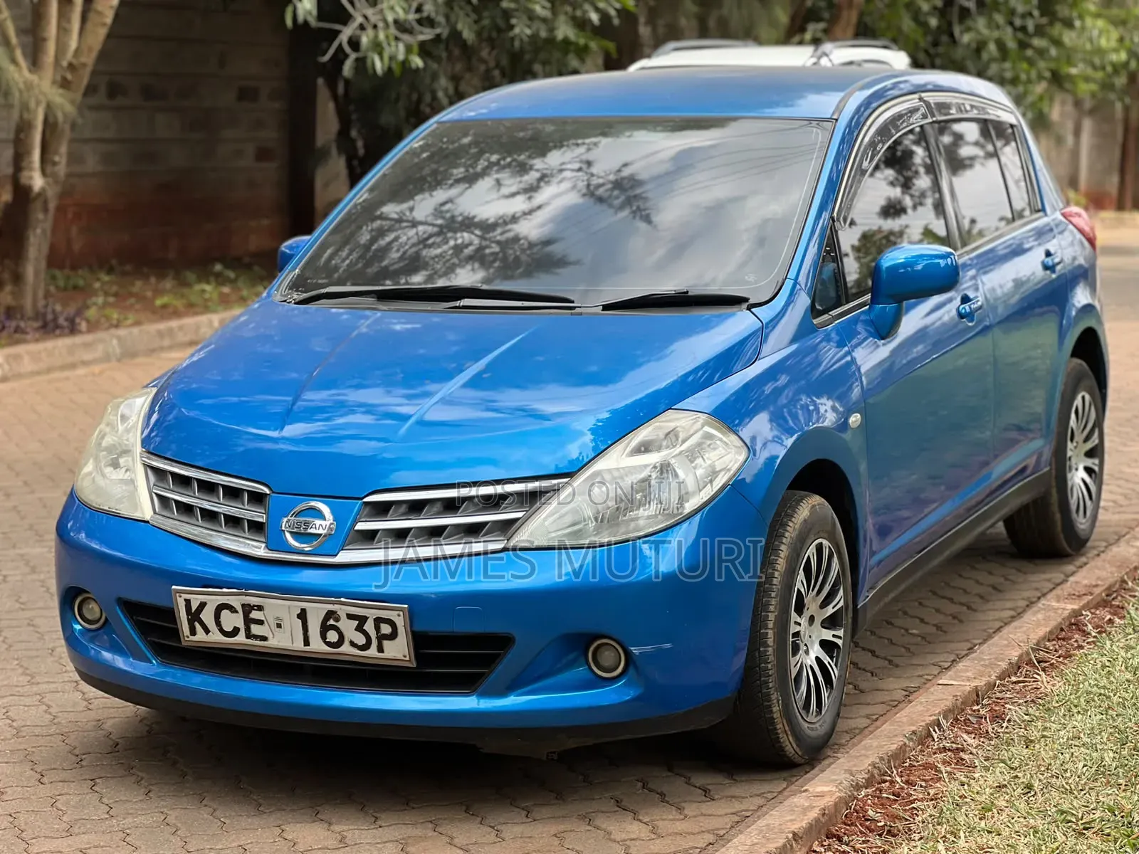 Nissan Tiida 2008 Blue