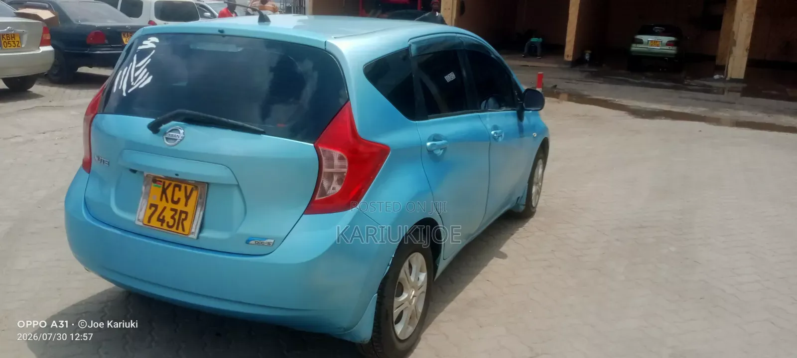Nissan Note 2013 Blue