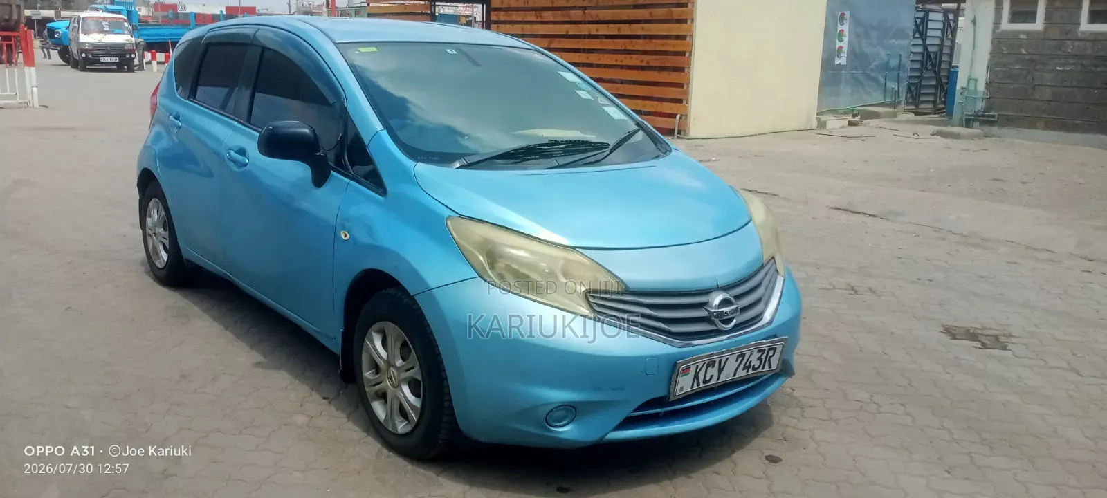 Nissan Note 2013 Blue