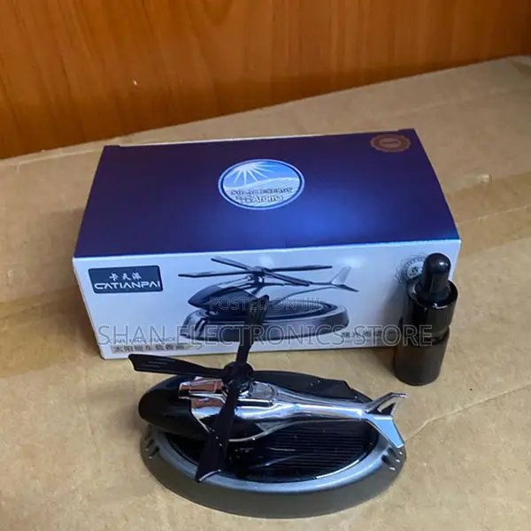 Decoration Car Solar Perfume Helicopter Fragrance Ornament