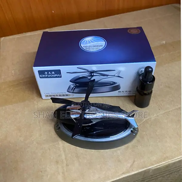 Decoration Car Solar Perfume Helicopter Fragrance Ornament