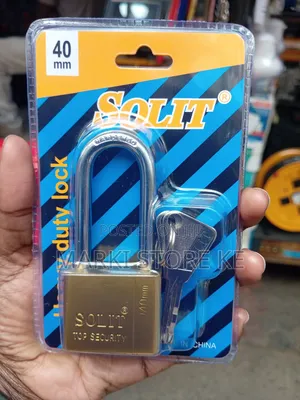 Solit 40 Mm Gold Long Shackle/Gate Padlock
