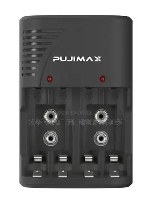 Pujimax Super Quick Battery Charger AA, AAA, 9av Batteries