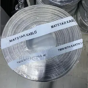 90M 2.5mm Twin Earth 3 Core Electrical Cable for Home Commercial