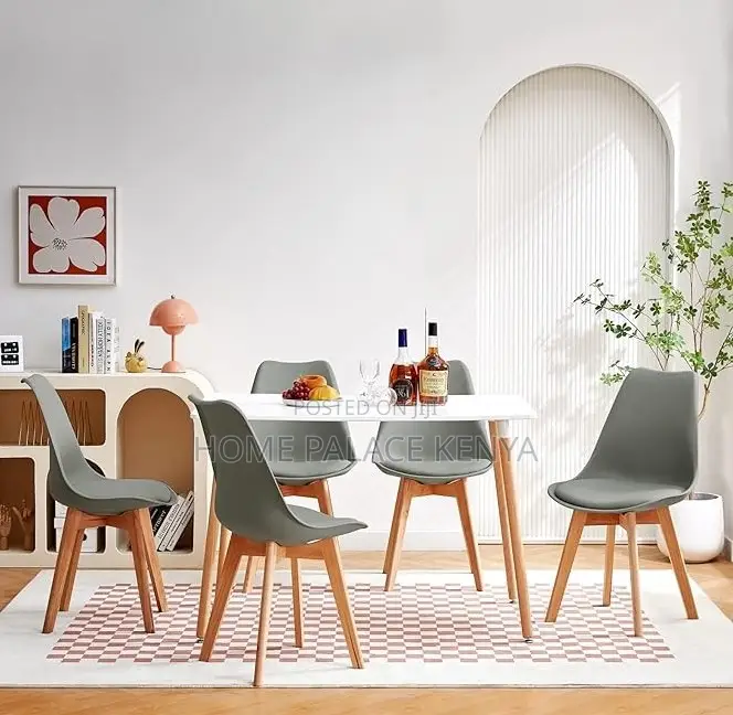 Dining Table: White Oak Albie Rectangular Dining Table