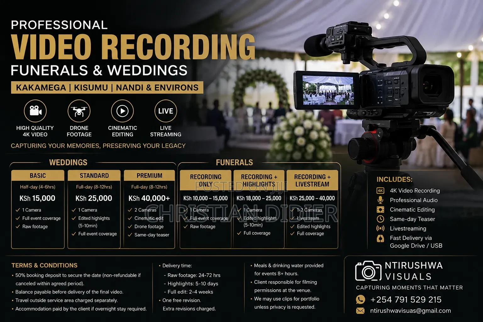 Video Recording Services