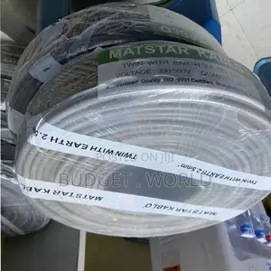 Heavy Duty 2.5mm Flame Retardant Twin Earth Cable 90M Roll