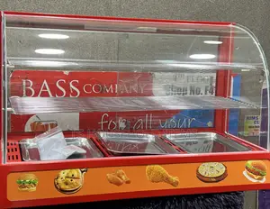 Restaurant Food Warmer Display GRT-3P