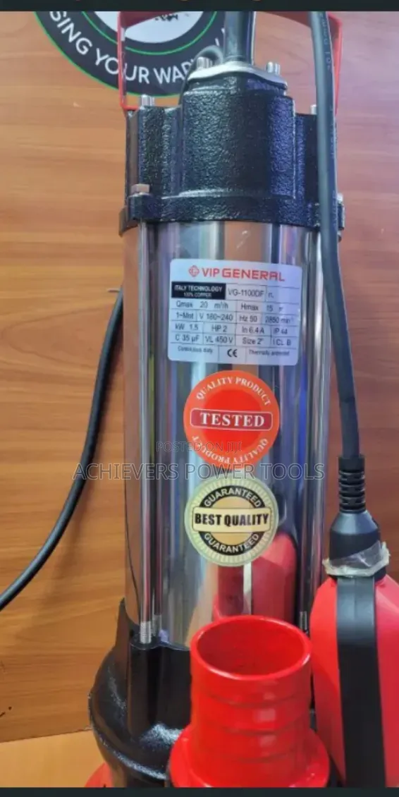 2hp VIP General Sewage Water Pump