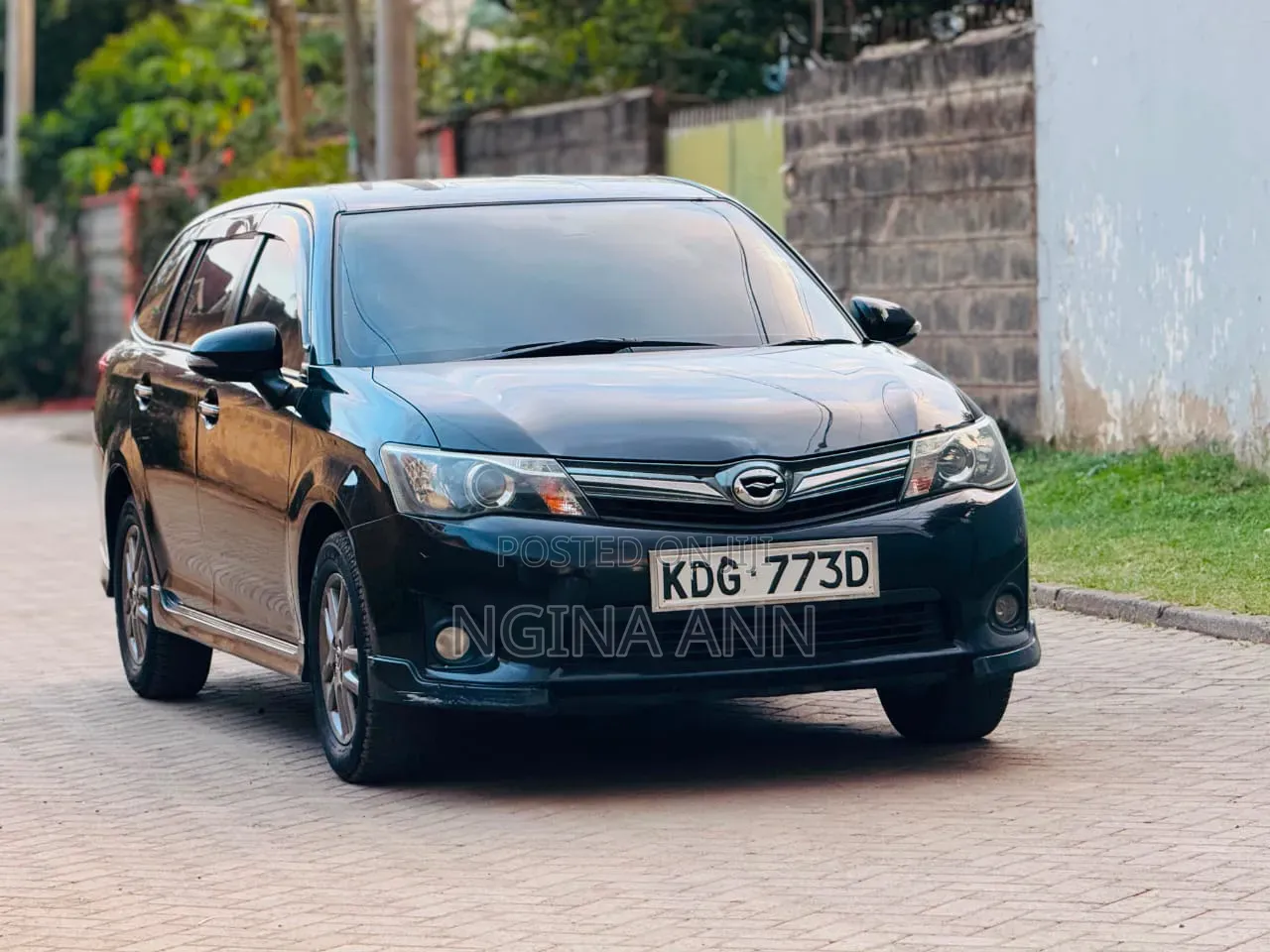 Toyota Corolla Fielder 2014 Black