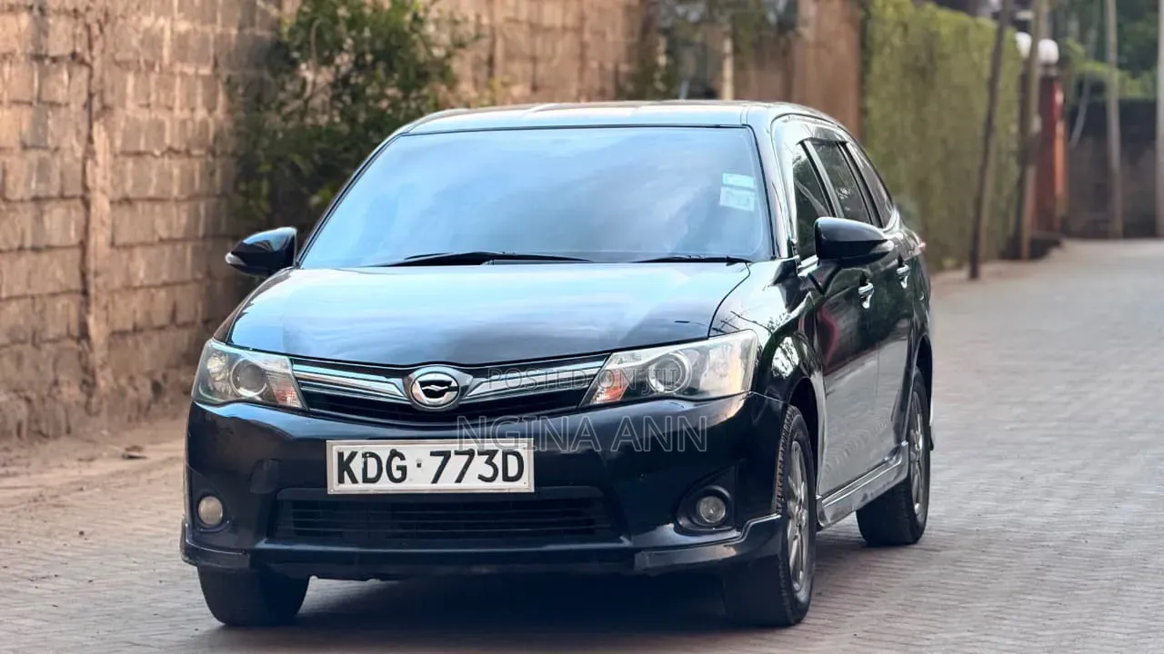 Toyota Corolla Fielder 2014 Black