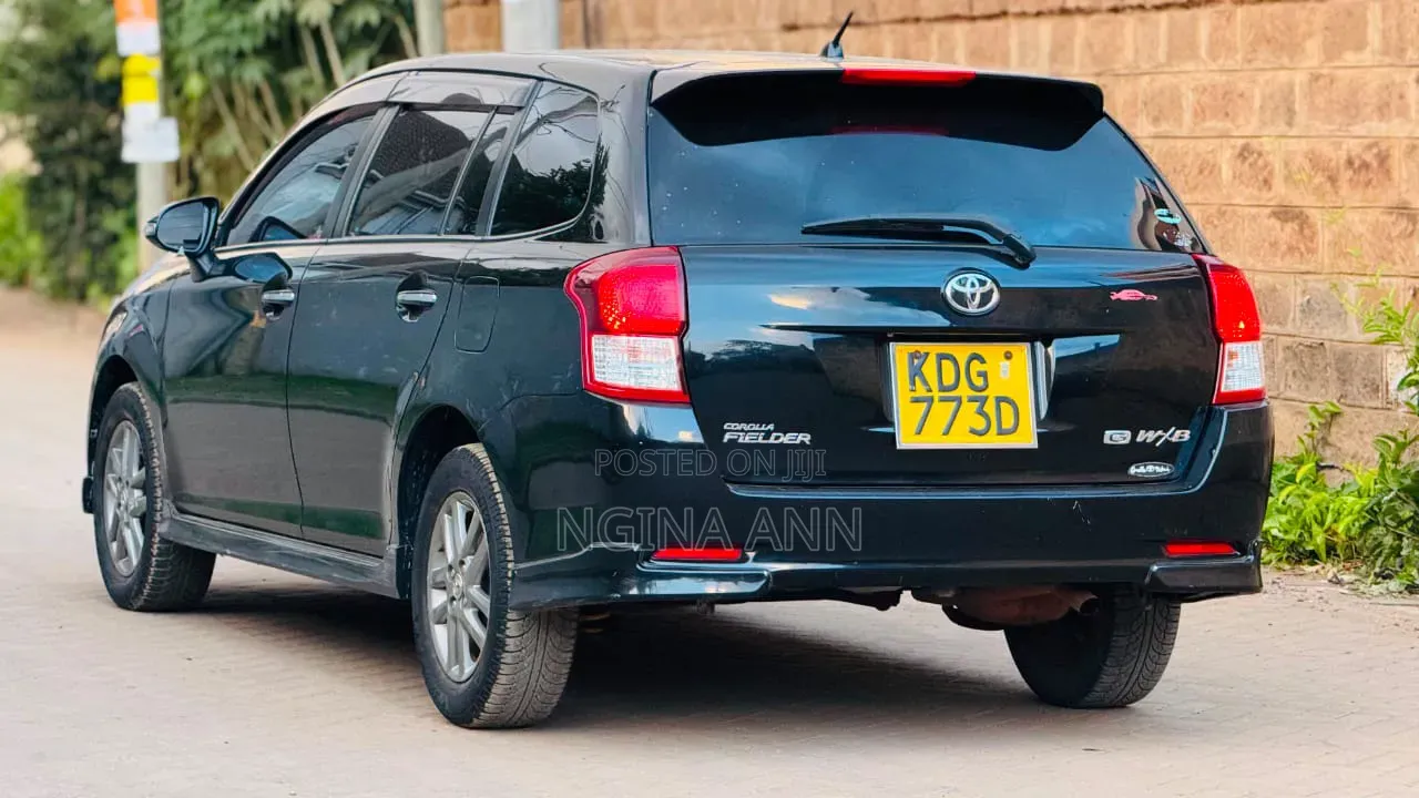 Toyota Corolla Fielder 2014 Black