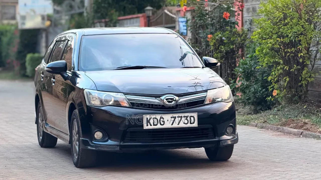 Toyota Corolla Fielder 2014 Black