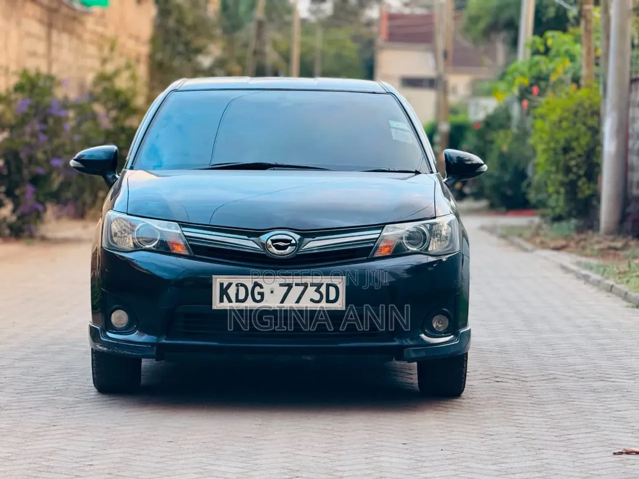 Toyota Corolla Fielder 2014 Black