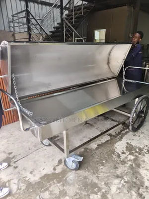 Stainless Steel Mortuary Trolley