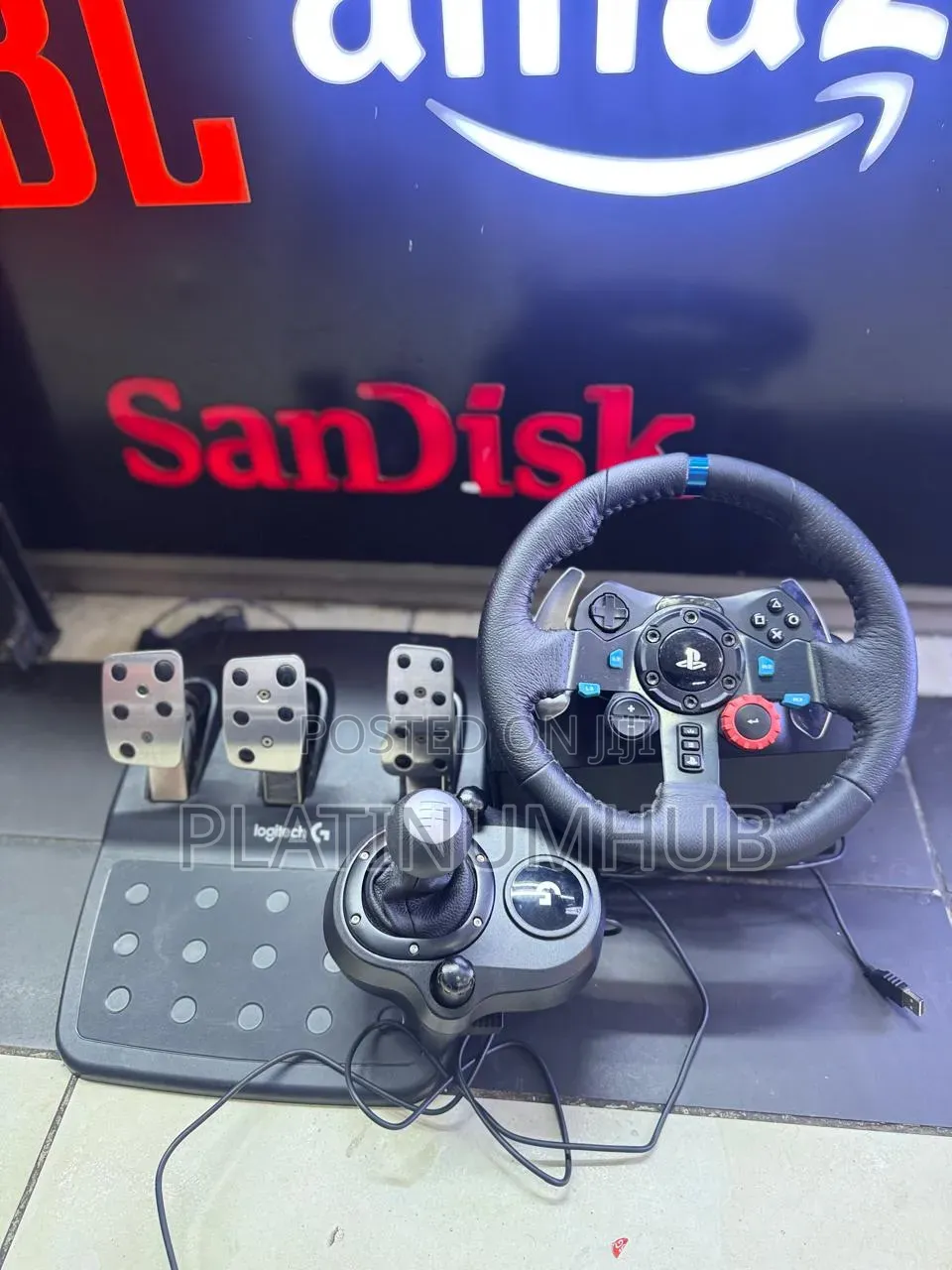 G29 Logitech Preowned and Shifter Included