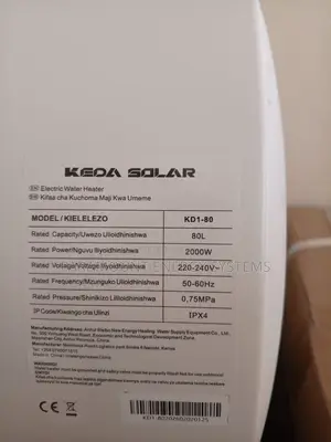 80Litres Electric Water Heater