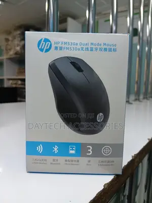 This Is an HP FM530a Dual Mode Mouse in Black.