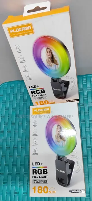 RGB LED Light With Adjustable Light