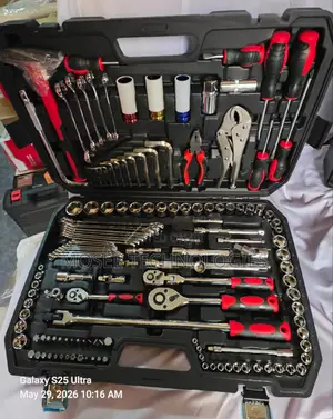 Professional 129PCS Auto Repair Tool Set in Storage Case