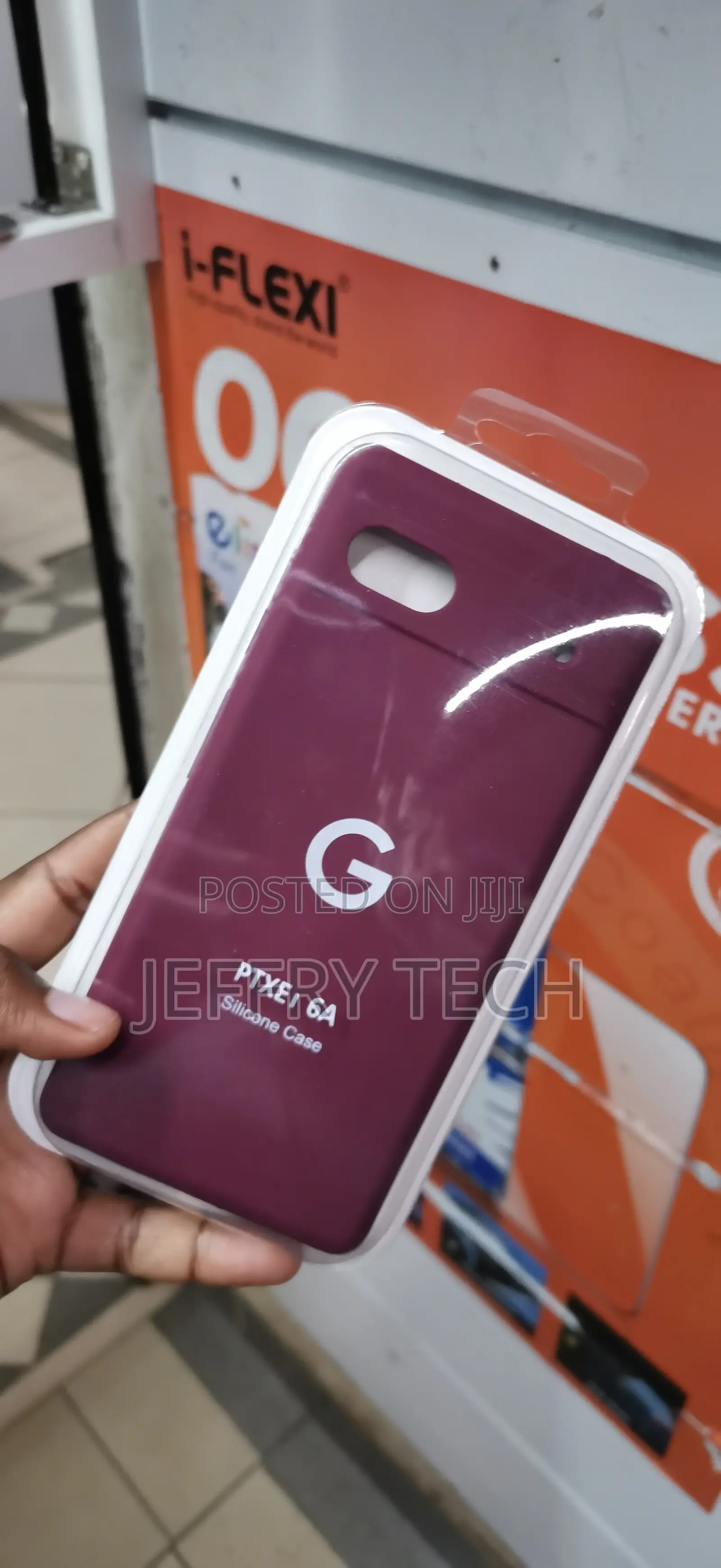 Deep Burgundy / Maroon Horizontal Cutout CASE-Google Pixel 6a