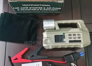 Digital Jump Starter,tyre Inflator and Adjustable Flashlight