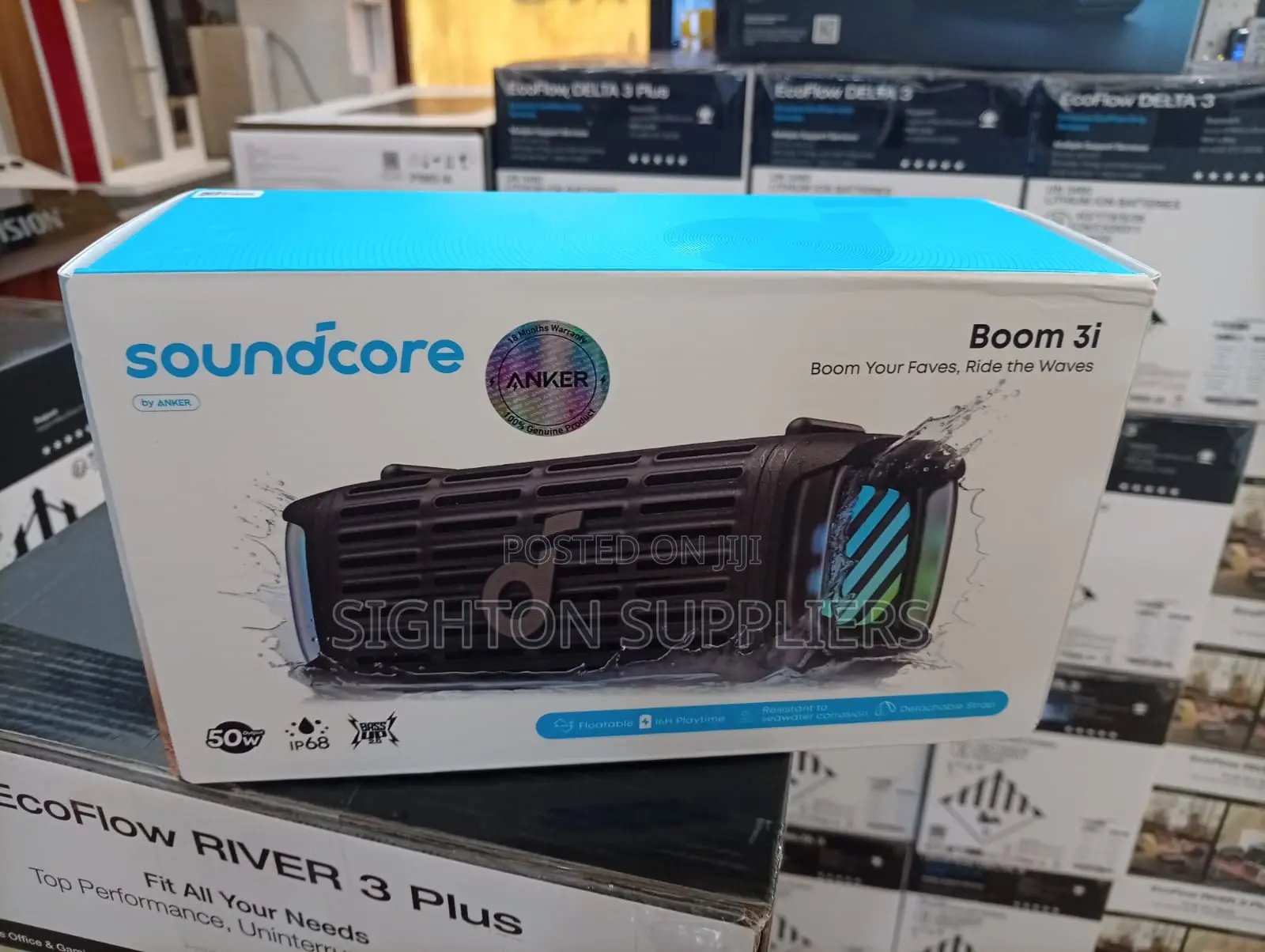 Soundcore Boom 3i | Portable Rugged Outdoor Speaker