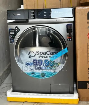 Mika Washing Machine, 8kg Wash and Spin , INVERTER Motor, Front Load