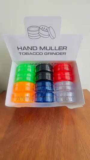 Acrylic Grinder – 2 Layer 63mm (Plain Colors)