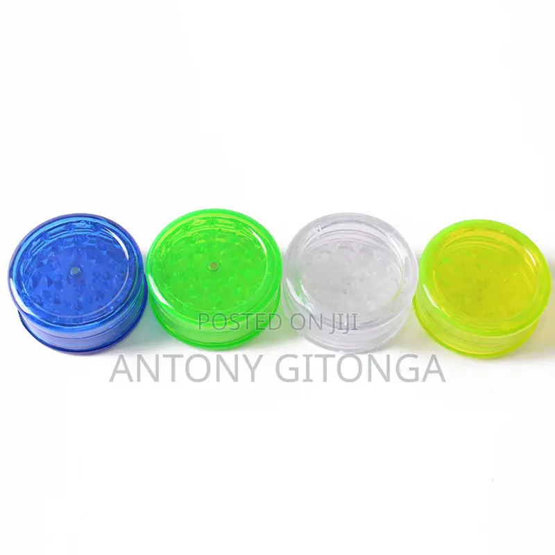 Acrylic Grinder – 2 Layer 63mm (Plain Colors)