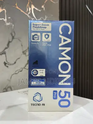 New Tecno Camon 50 Pro 256 GB Blue