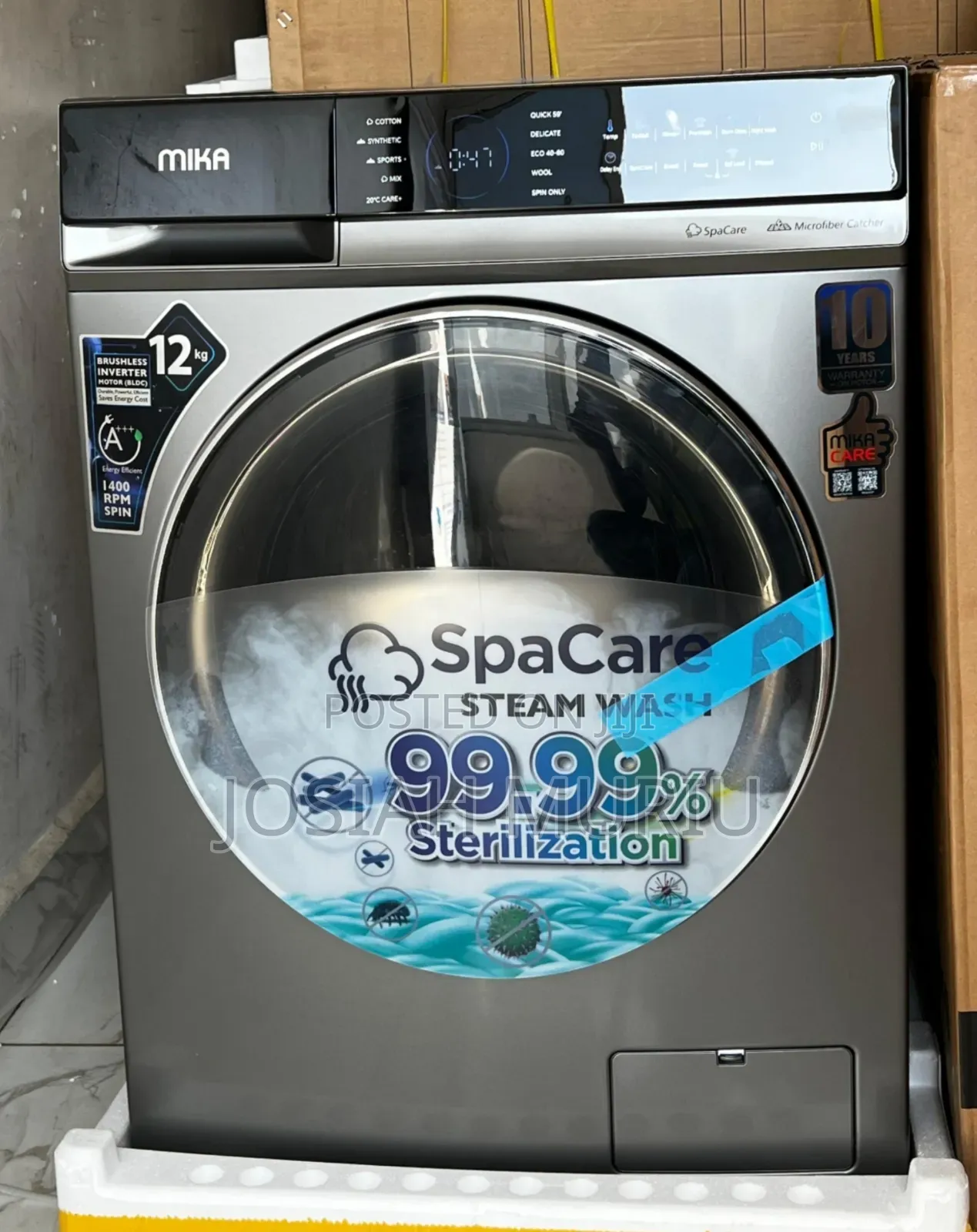 Mika Washing Machine 8kgs Wash and Dry