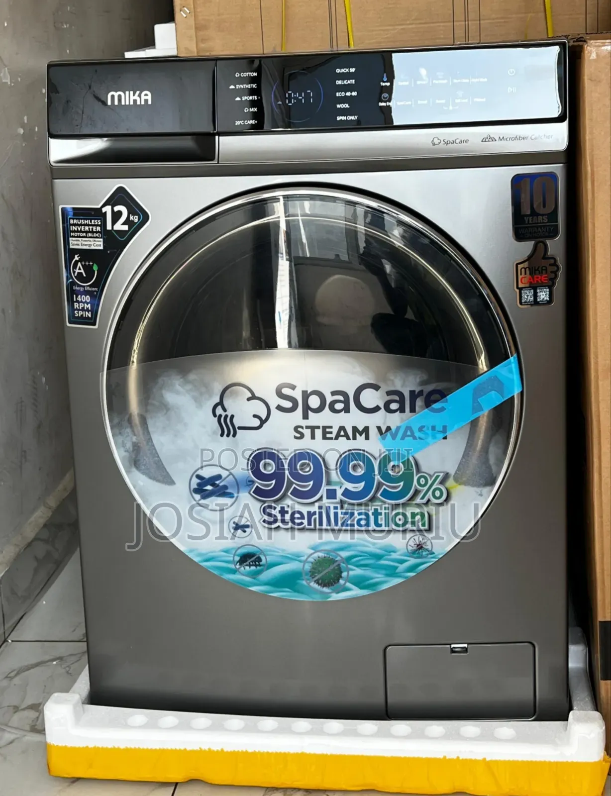Mika Washing Machine 8kgs Wash and Dry