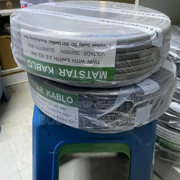 High Quality 2.5mm Twin Earth House Wiring Cable 90 Metres