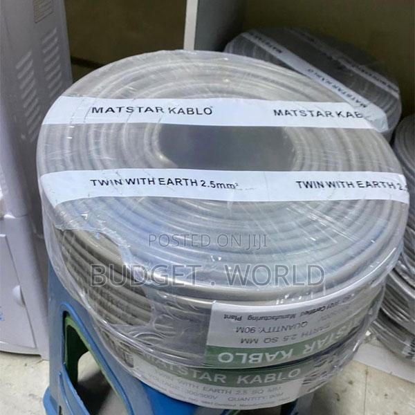 90 Metre 2.5mm PVC Insulated Twin Earth Electrical Wire