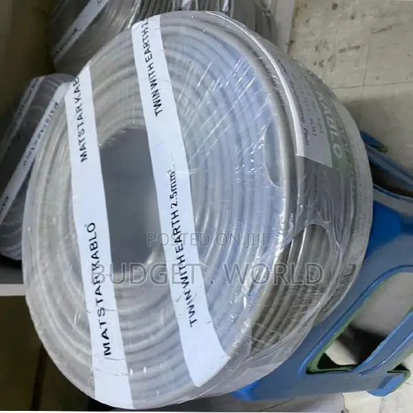 90 Metre 2.5mm PVC Insulated Twin Earth Electrical Wire