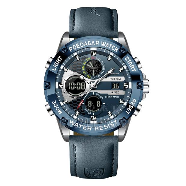 Poedagar Dual With Full Calendar Time Gents Watch E125 - main view