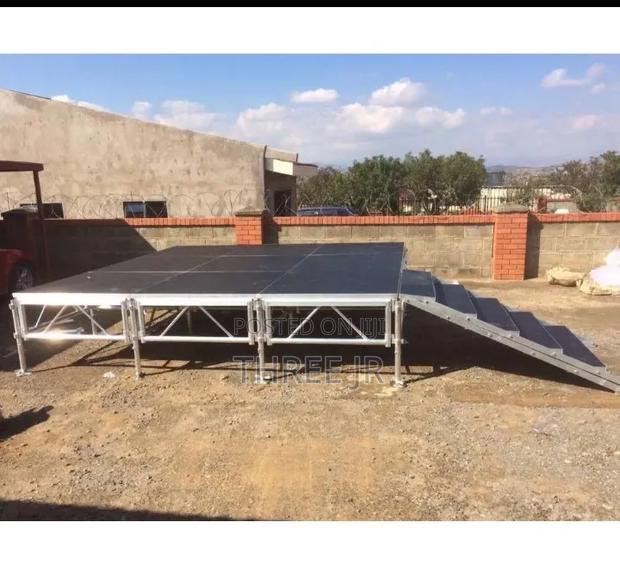 Stage for Outdoor Events for Large Occupancy for Hire in Stock
