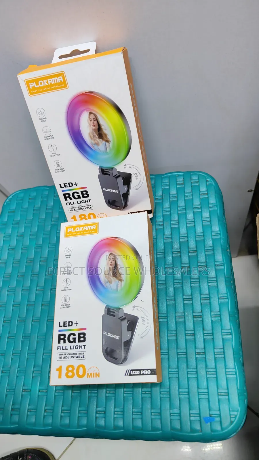 Portable Selfie RGB Fill Light