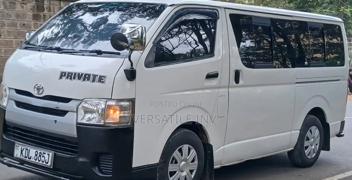Toyota HiAce 2016 Black