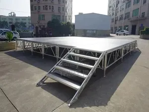We Deliver Mount Up the Stage Boards for Your Use on Time. For Hire